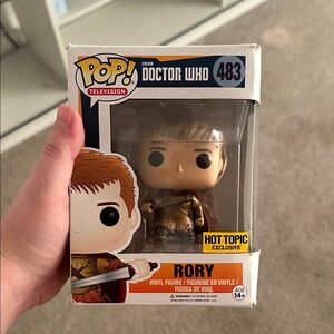 Funko Pop! Doctor Who Rory Figure - Brown and Gold